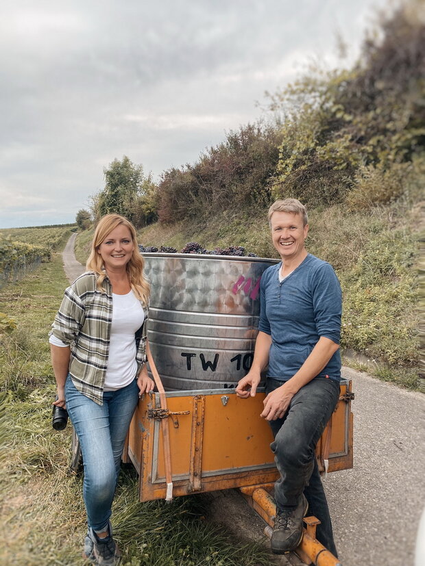 Maria & Thomas Weiler vom Winzerhof TAUSENDWEILER